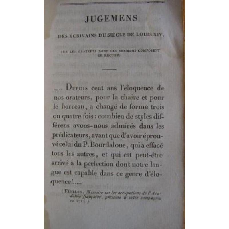 1810 Chefs-d'oeuvre d'éloquence chrétienne, ou sermons