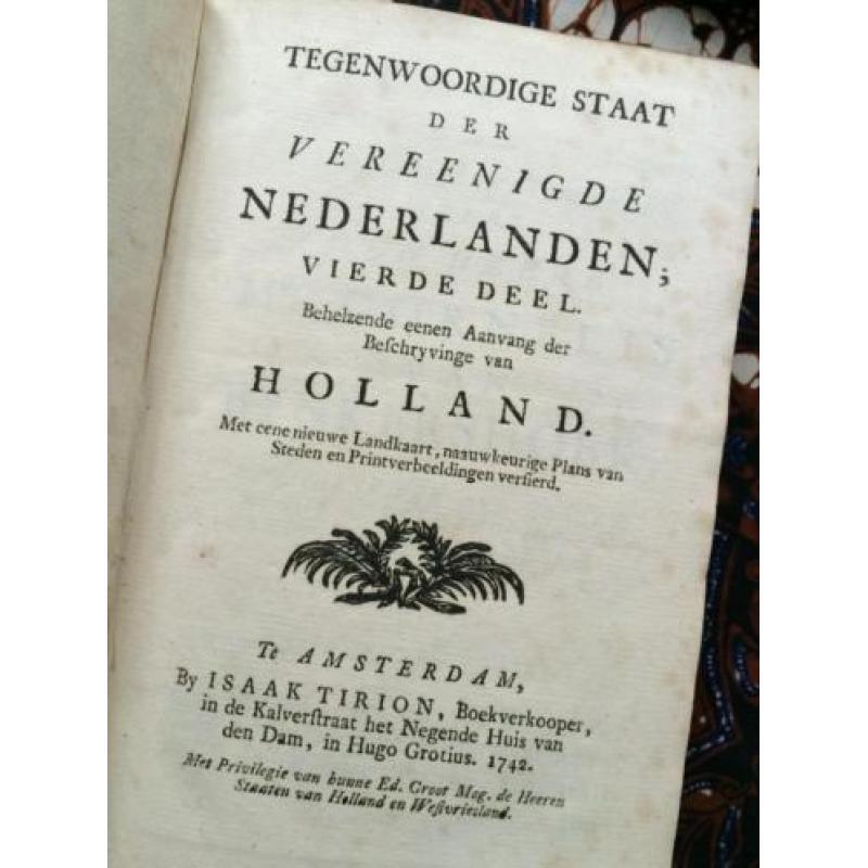 Tegenwoordige staat Vereenigde Nederlanden, 4de deel, 1742