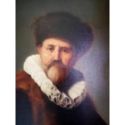 Doek met het portret van Nicolaes Ruts