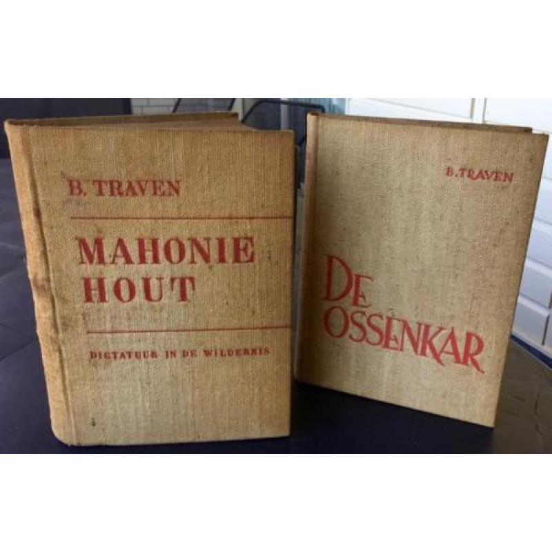 B.Traven , Drie boeken uit 1931, 1935 en 1937 samen 27.00 E