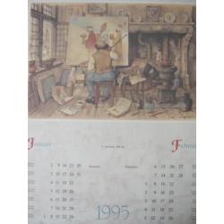 kalender Anton Pieck 1995