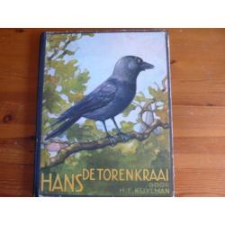 KOOPJE Oud boek van Hans de Torenkraai 1935 (plaatjes compl)