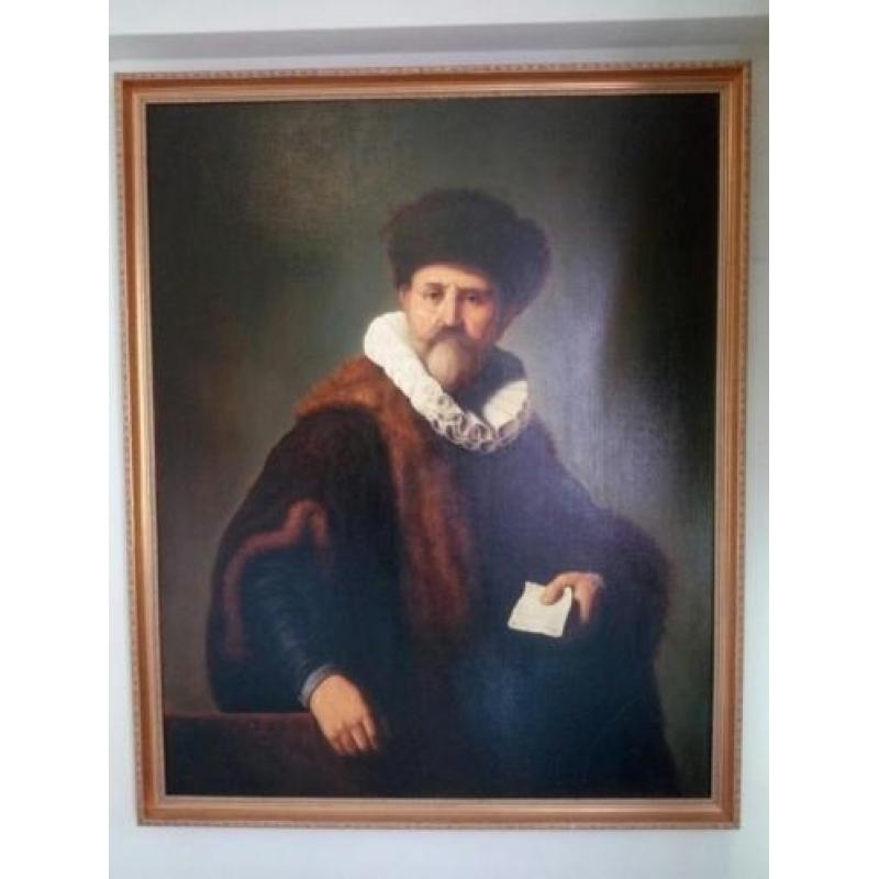 Doek met het portret van Nicolaes Ruts