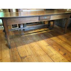 Tafel eettafel sidetable industriele bureau werktafel Frans