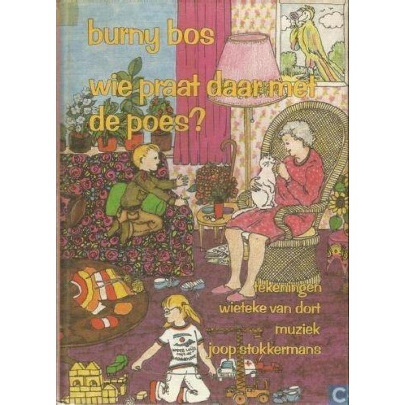 Wie praat daar met de poes? van Burny Bos (1E DRUK 1981)