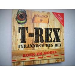 T-Rex~Dinosaurus Boek + OP te zetten Model~3D Boek~Dino Boe