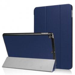 Donkerblauwe Tri-Fold hoes voor iPad 2017 2018 Smartcase