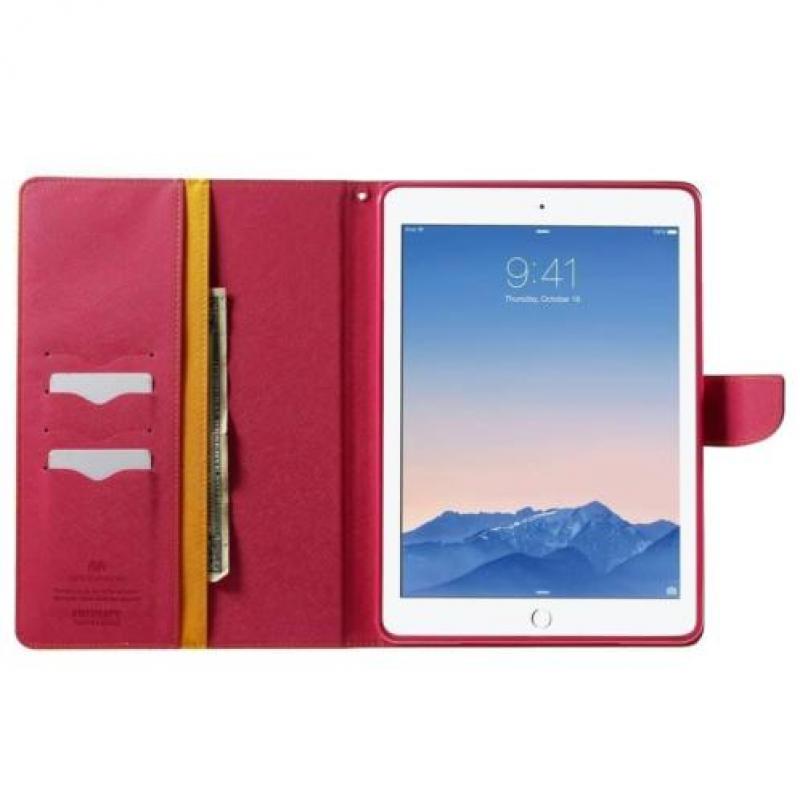 Apple iPad Air 2 - PU lederen Case met Kaarthouder Grain -