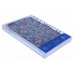 Ntech iPad Air Ster & Denim Design Booktype Kunstleer Hoesj