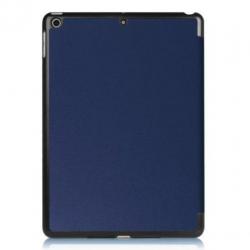 Donkerblauwe Tri-Fold hoes voor iPad 2017 2018 Smartcase