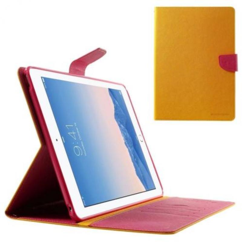 Apple iPad Air 2 - PU lederen Case met Kaarthouder Grain -