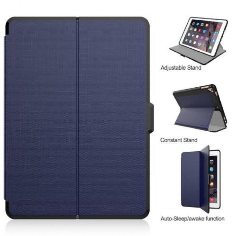 Slim stand flip sleepcover hoes - iPad 9.7 (2017/2018) / Pro