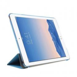 Tri-fold smart case hoes voor iPad 9.7 (2017 / 2018) - blauw