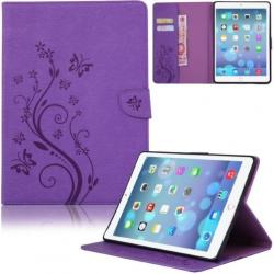 Paars Creatieve Tablet Hoes met Bloemen Design iPad Air 2