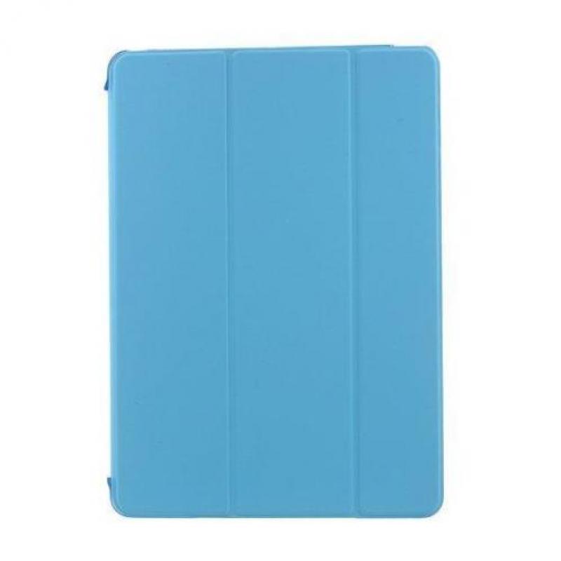 Tri-fold smart case hoes voor iPad 9.7 (2017 / 2018) - blauw