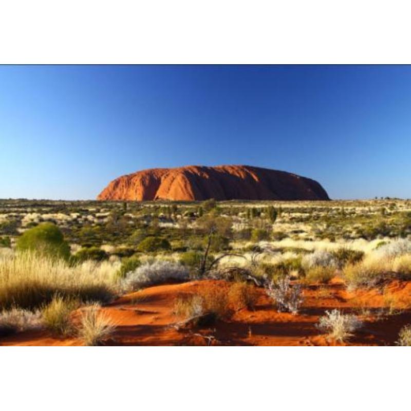 Fotobehang Ayers rock Australie 420 x270 cm