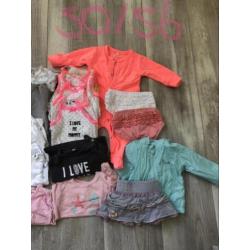 Babykleding meisje maat 50/56