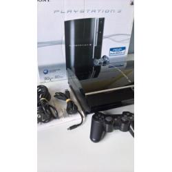 Playstation 3 (PS3) Phat, 80 Gb met 1 controller in doos