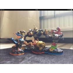 Ca. 50 Skylanders, Giants + Swap Force