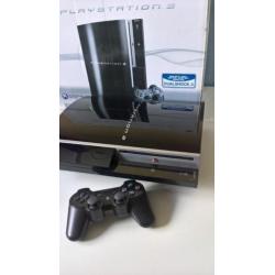 Playstation 3 (PS3) Phat, 80 Gb met 1 controller in doos