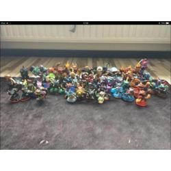 Ca. 50 Skylanders, Giants + Swap Force