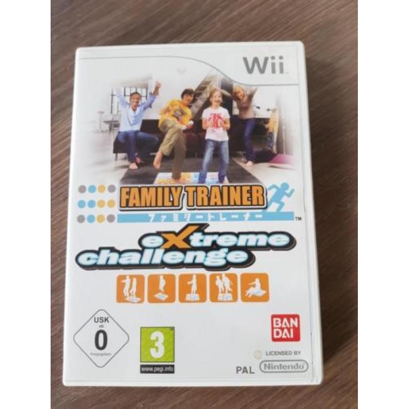 Wii Family trainer extreme challenge